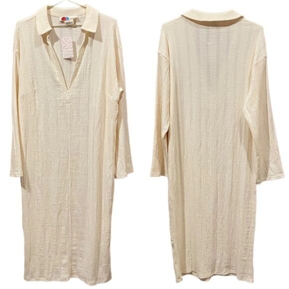 NWT Free People Beach Aster Long Sleeve Dress Size Medium - Picture 3 of 7